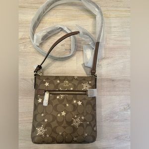 Coach Mini Rowan File Bag NWT